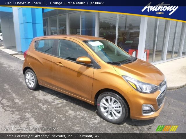 2020 Chevrolet Spark LT in Orange Burst Metallic