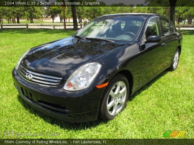 2004 Infiniti G 35 x Sedan in Black Obsidian