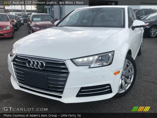 2017 Audi A4 2.0T Premium quattro in Ibis White