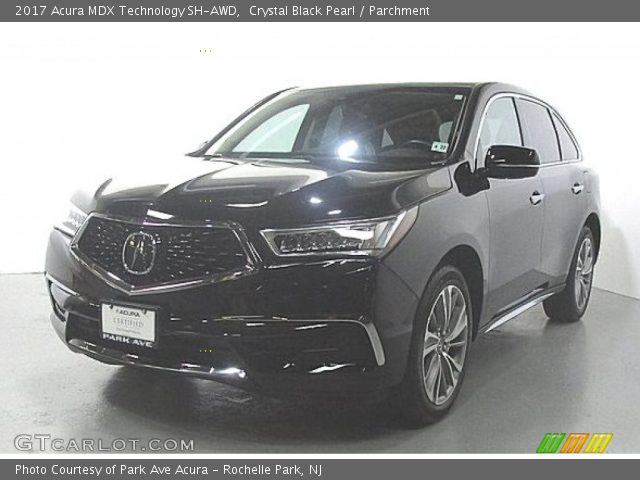 2017 Acura MDX Technology SH-AWD in Crystal Black Pearl