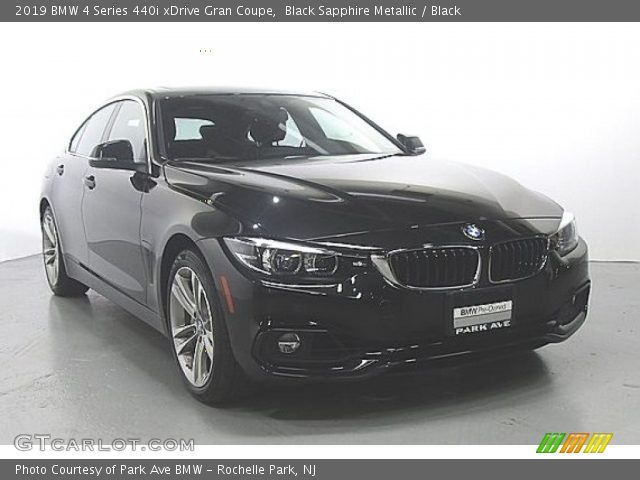 2019 BMW 4 Series 440i xDrive Gran Coupe in Black Sapphire Metallic