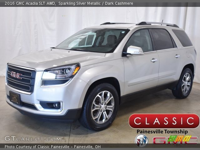 2016 GMC Acadia SLT AWD in Sparkling Silver Metallic