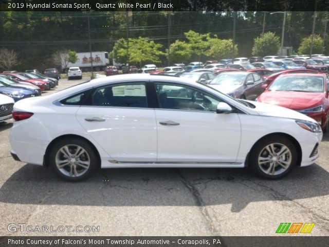 2019 Hyundai Sonata Sport in Quartz White Pearl