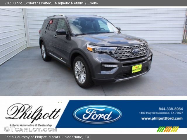 2020 Ford Explorer Limited in Magnetic Metallic