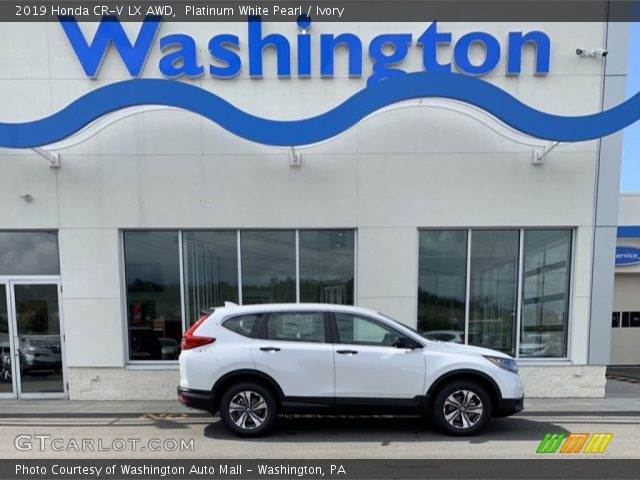 2019 Honda CR-V LX AWD in Platinum White Pearl