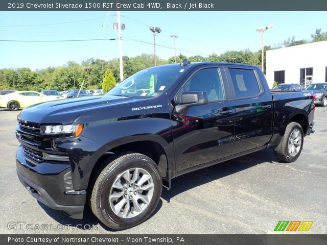 2019 Chevrolet Silverado 1500 RST Crew Cab 4WD in Black