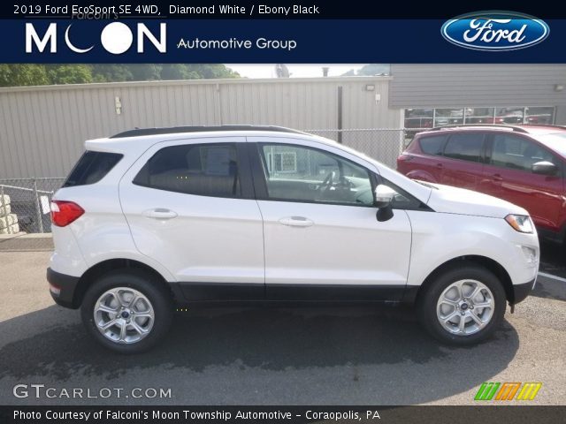 2019 Ford EcoSport SE 4WD in Diamond White