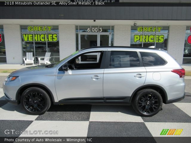 2018 Mitsubishi Outlander SE in Alloy Silver Metallic