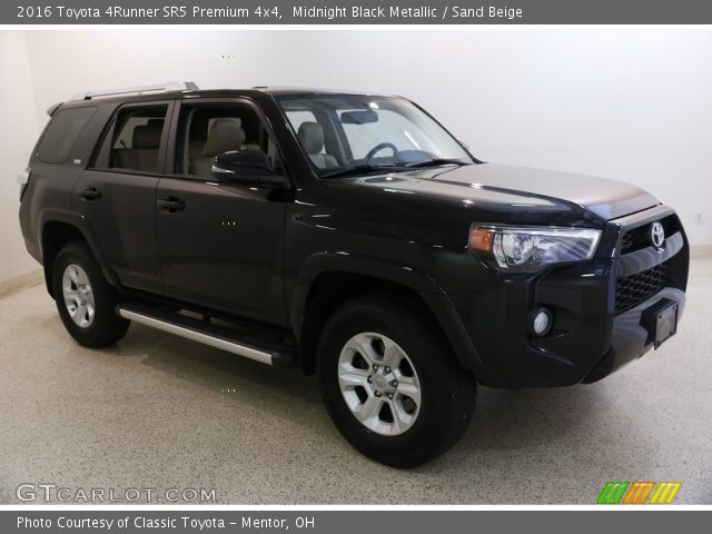2016 Toyota 4Runner SR5 Premium 4x4 in Midnight Black Metallic