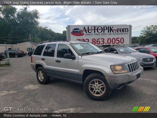 2004 Jeep Grand Cherokee Laredo 4x4 in Bright Silver Metallic