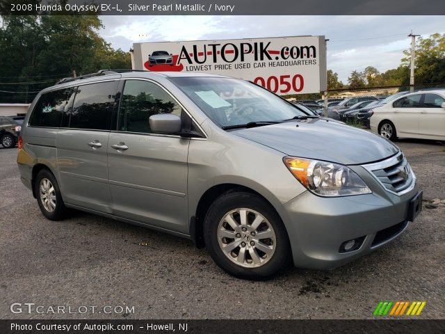 2008 Honda Odyssey EX-L in Silver Pearl Metallic