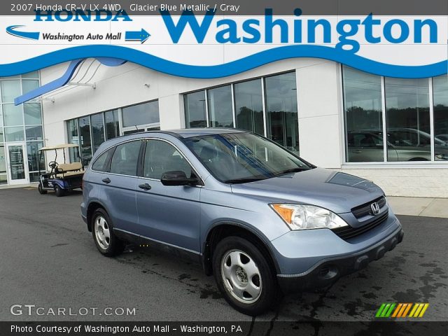 2007 Honda CR-V LX 4WD in Glacier Blue Metallic