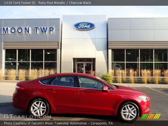 2016 Ford Fusion SE in Ruby Red Metallic