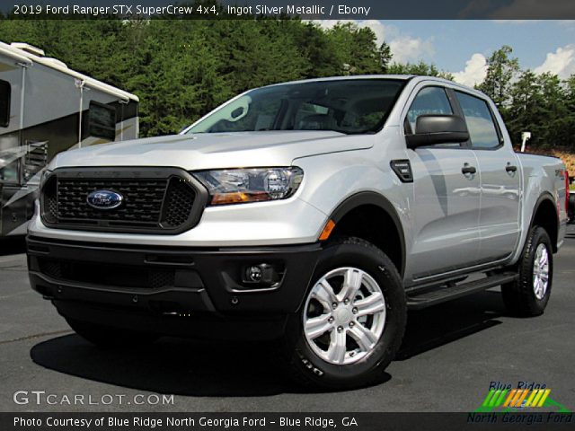 2019 Ford Ranger STX SuperCrew 4x4 in Ingot Silver Metallic