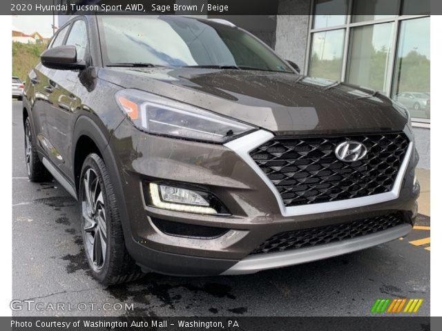 2020 Hyundai Tucson Sport AWD in Sage Brown