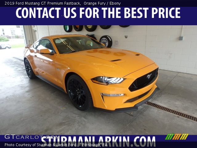 2019 Ford Mustang GT Premium Fastback in Orange Fury