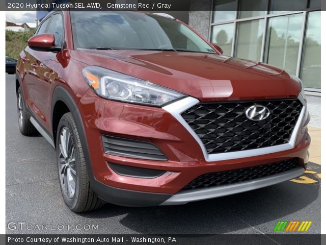 2020 Hyundai Tucson SEL AWD in Gemstone Red