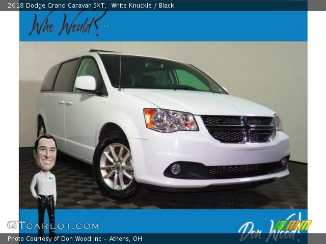 2018 Dodge Grand Caravan SXT in White Knuckle
