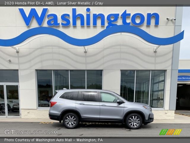 2020 Honda Pilot EX-L AWD in Lunar Silver Metallic