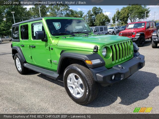 2020 Jeep Wrangler Unlimited Sport 4x4 in Mojito!