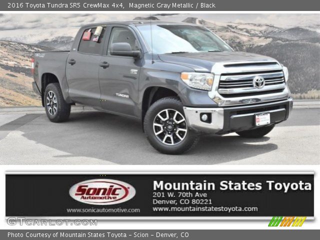 2016 Toyota Tundra SR5 CrewMax 4x4 in Magnetic Gray Metallic