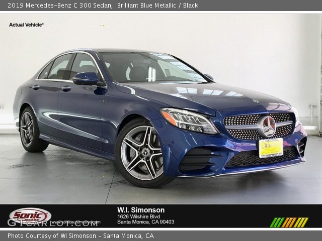 2019 Mercedes-Benz C 300 Sedan in Brilliant Blue Metallic