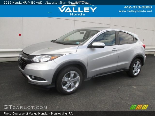 2016 Honda HR-V EX AWD in Alabaster Silver Metallic