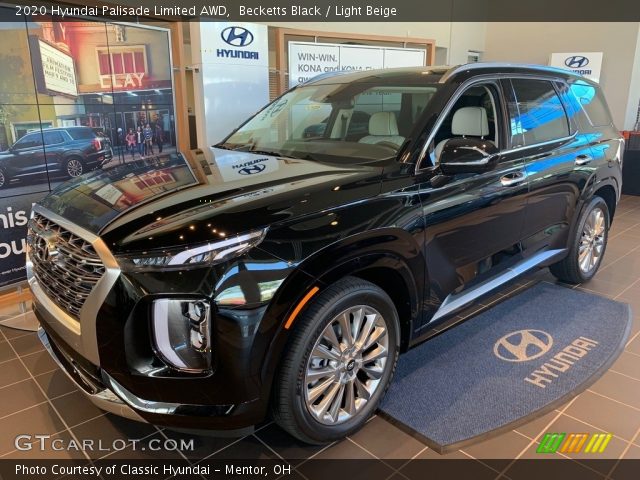 2020 Hyundai Palisade Limited AWD in Becketts Black