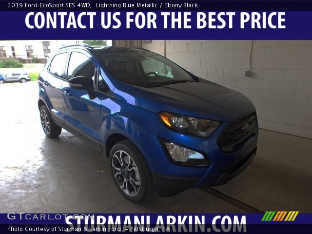 2019 Ford EcoSport SES 4WD in Lightning Blue Metallic