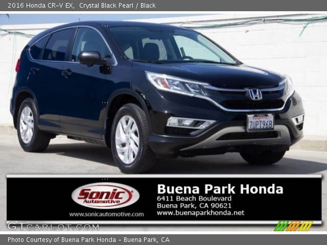 2016 Honda CR-V EX in Crystal Black Pearl