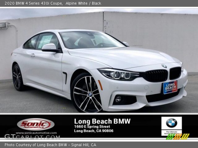 2020 BMW 4 Series 430i Coupe in Alpine White