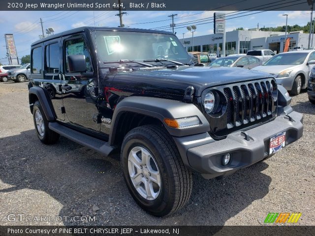2020 Jeep Wrangler Unlimited Sport 4x4 in Black