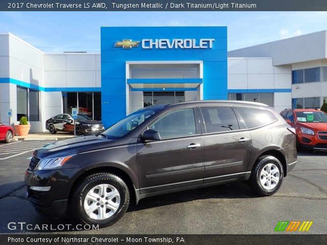 2017 Chevrolet Traverse LS AWD in Tungsten Metallic