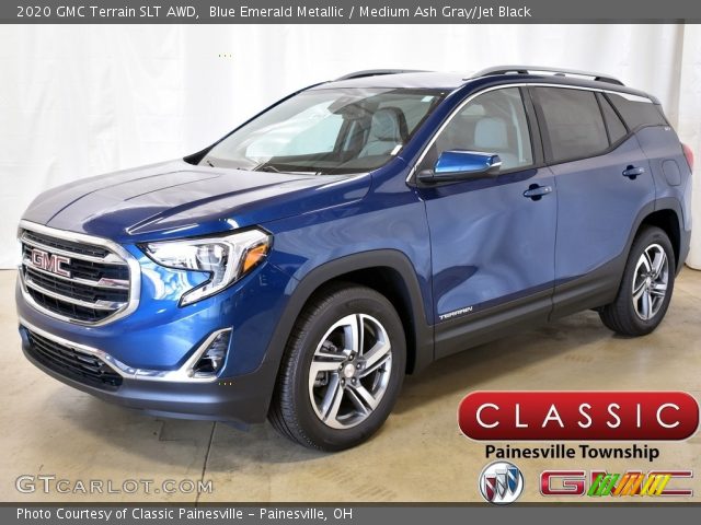 2020 GMC Terrain SLT AWD in Blue Emerald Metallic