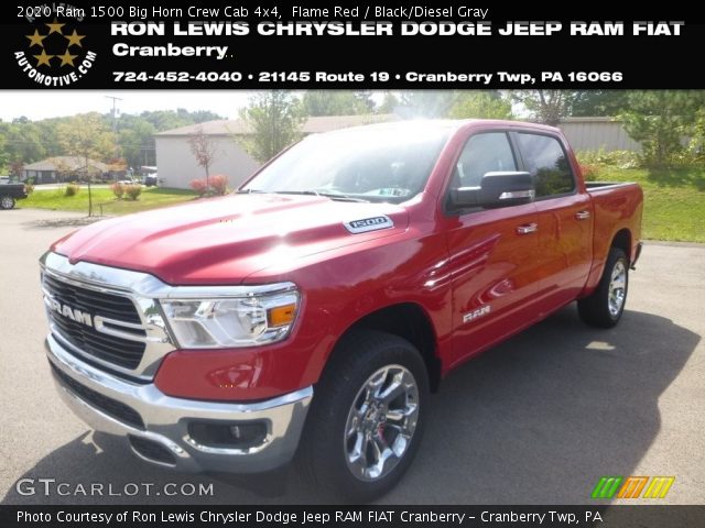 2020 Ram 1500 Big Horn Crew Cab 4x4 in Flame Red