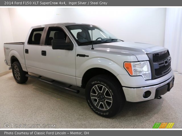 2014 Ford F150 XLT SuperCrew 4x4 in Ingot Silver
