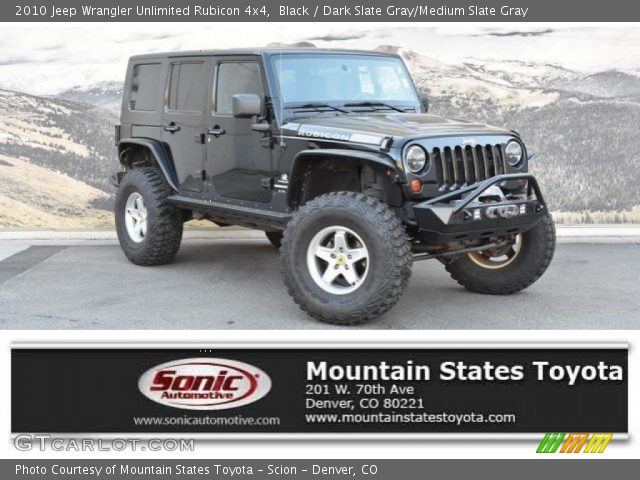2010 Jeep Wrangler Unlimited Rubicon 4x4 in Black