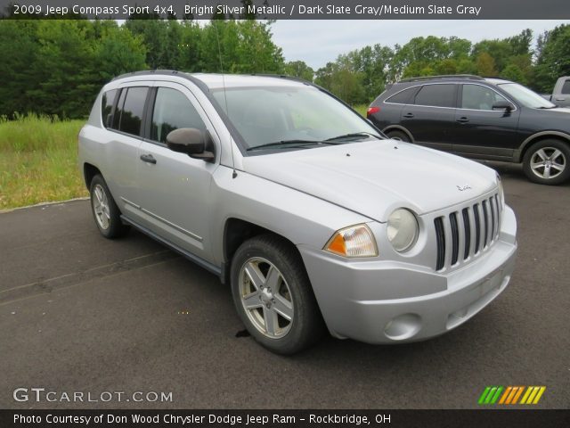 2009 Jeep Compass Sport 4x4 in Bright Silver Metallic