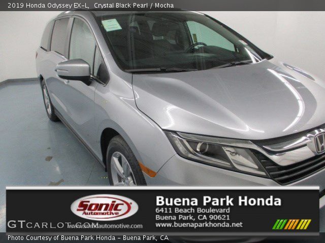 2019 Honda Odyssey EX-L in Crystal Black Pearl