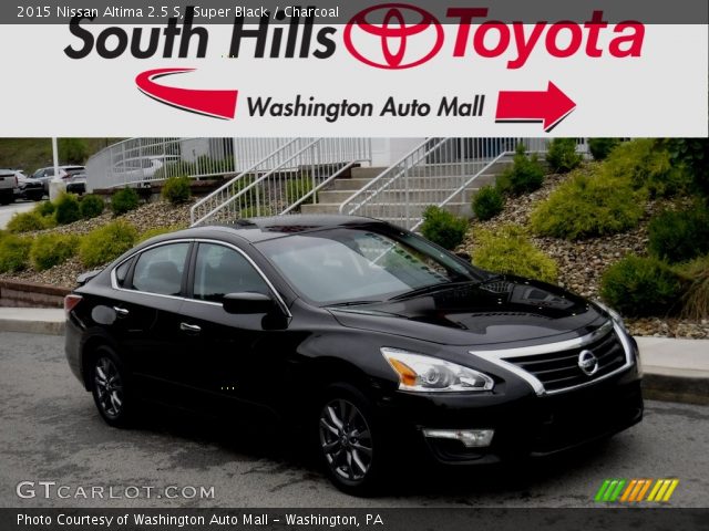 2015 Nissan Altima 2.5 S in Super Black