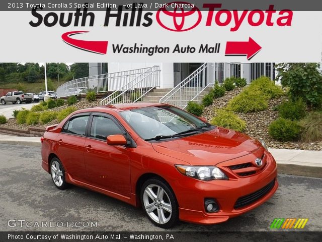 2013 Toyota Corolla S Special Edition in Hot Lava