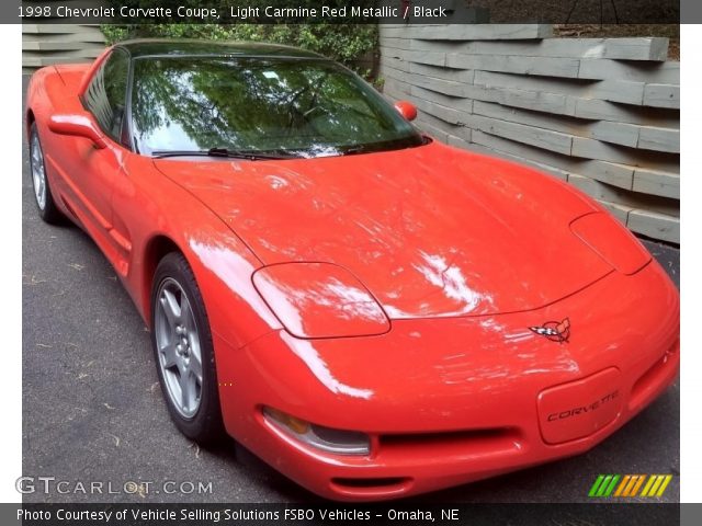 1998 Chevrolet Corvette Coupe in Light Carmine Red Metallic