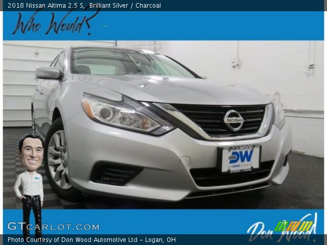 2018 Nissan Altima 2.5 S in Brilliant Silver