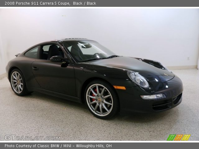 2008 Porsche 911 Carrera S Coupe in Black