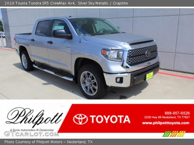 2019 Toyota Tundra SR5 CrewMax 4x4 in Silver Sky Metallic