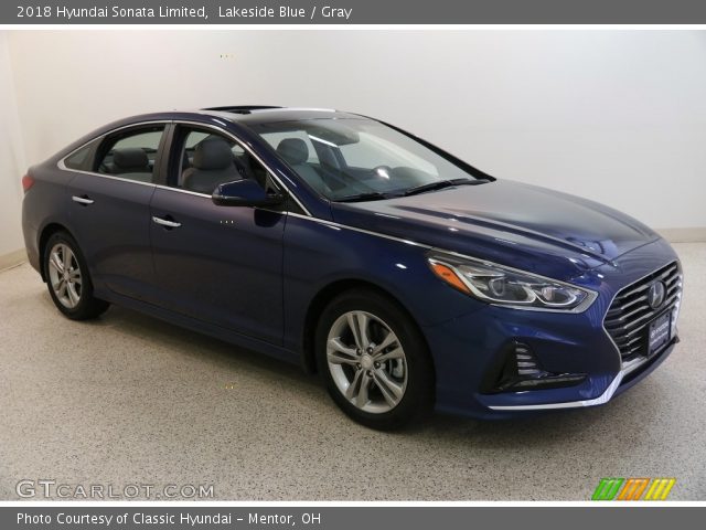 2018 Hyundai Sonata Limited in Lakeside Blue