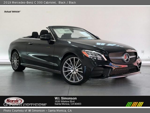 2019 Mercedes-Benz C 300 Cabriolet in Black