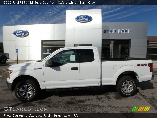 2019 Ford F150 XLT SuperCab 4x4 in Oxford White