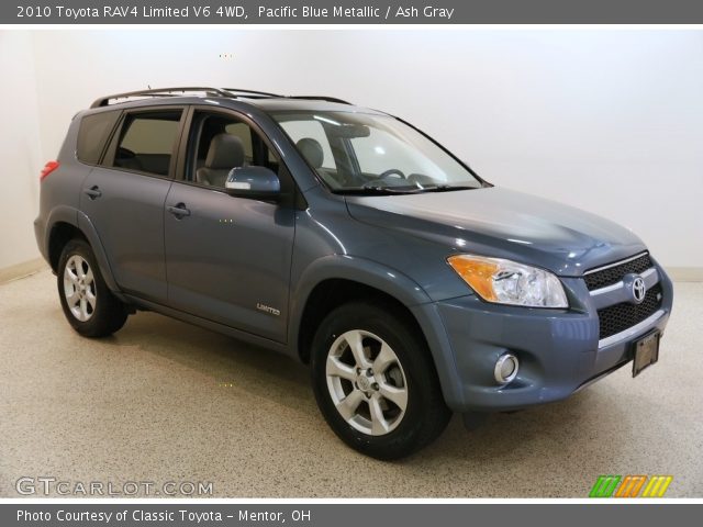 2010 Toyota RAV4 Limited V6 4WD in Pacific Blue Metallic