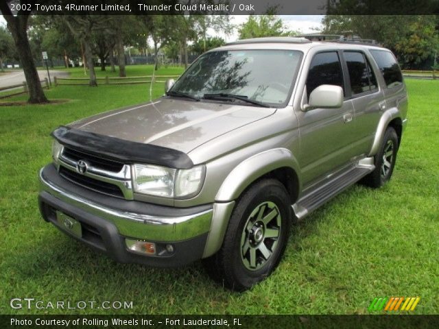 2002 Toyota 4Runner Limited in Thunder Cloud Metallic